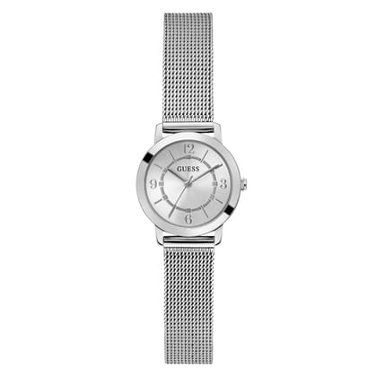Guess Women 28 mm Silver Dial Analog Watch- GW0666L1-Silver