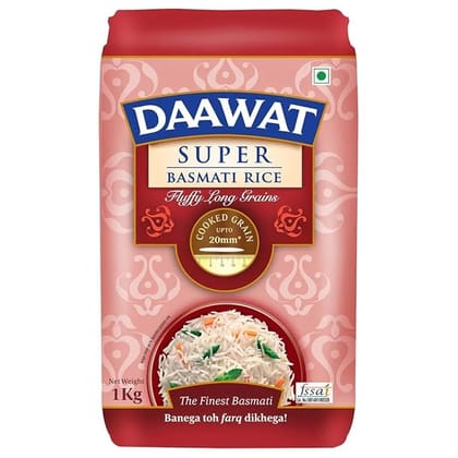 Daawat Basmati Rice,ROZANA SUPER 1 KG