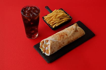 Veg Shawarma, Starter & Drinks Combo