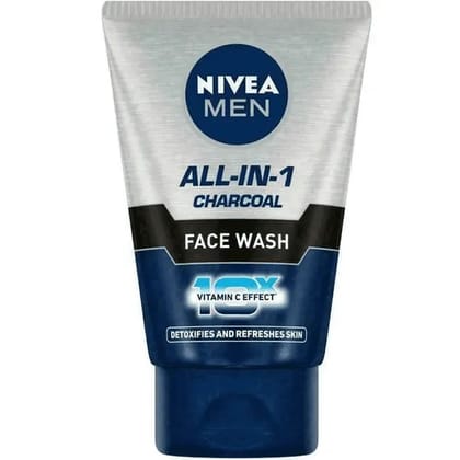 Nivea men all-in-1 charcoal face wash 50 gm