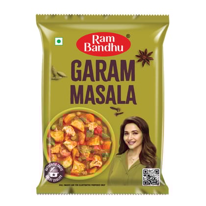 Ram Bandhu Garam Masala Pouch, 200 gm