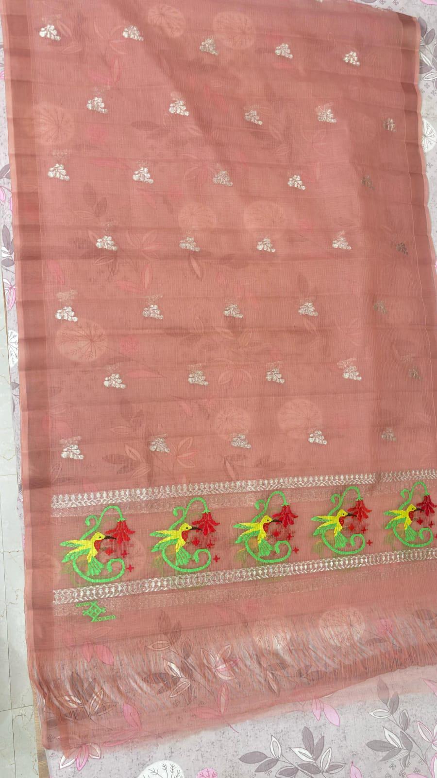 Real zari handloom kota doriya dupatta