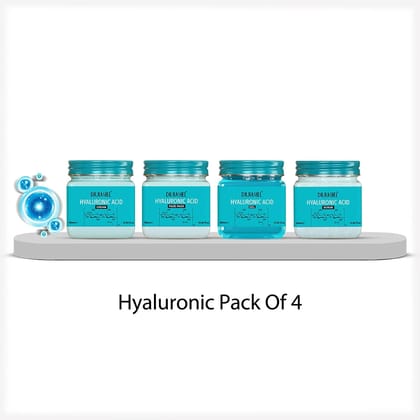 Hyaluronic Acid Pack of 4 (scrub, Gel, Cream & Facepack) Hyaluronic Acid Pack of 4 (scrub, Gel, Cream & Facepack)