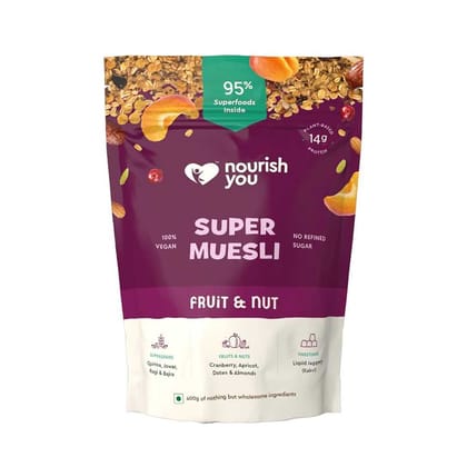 NY SUPER MUESLI FRUIT & NUT