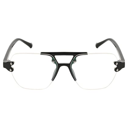 TERRY & CO | Zero Power Blue Cut Eyeglasses | Anti-Glare, UV Protection, Lightweight | For Gaming & Computer Use | Unisex | MATT BALCK