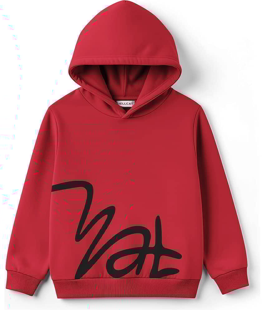 HELLCAT Pack of 1 Boys Cotton Blend Sweatshirt ( Beige )