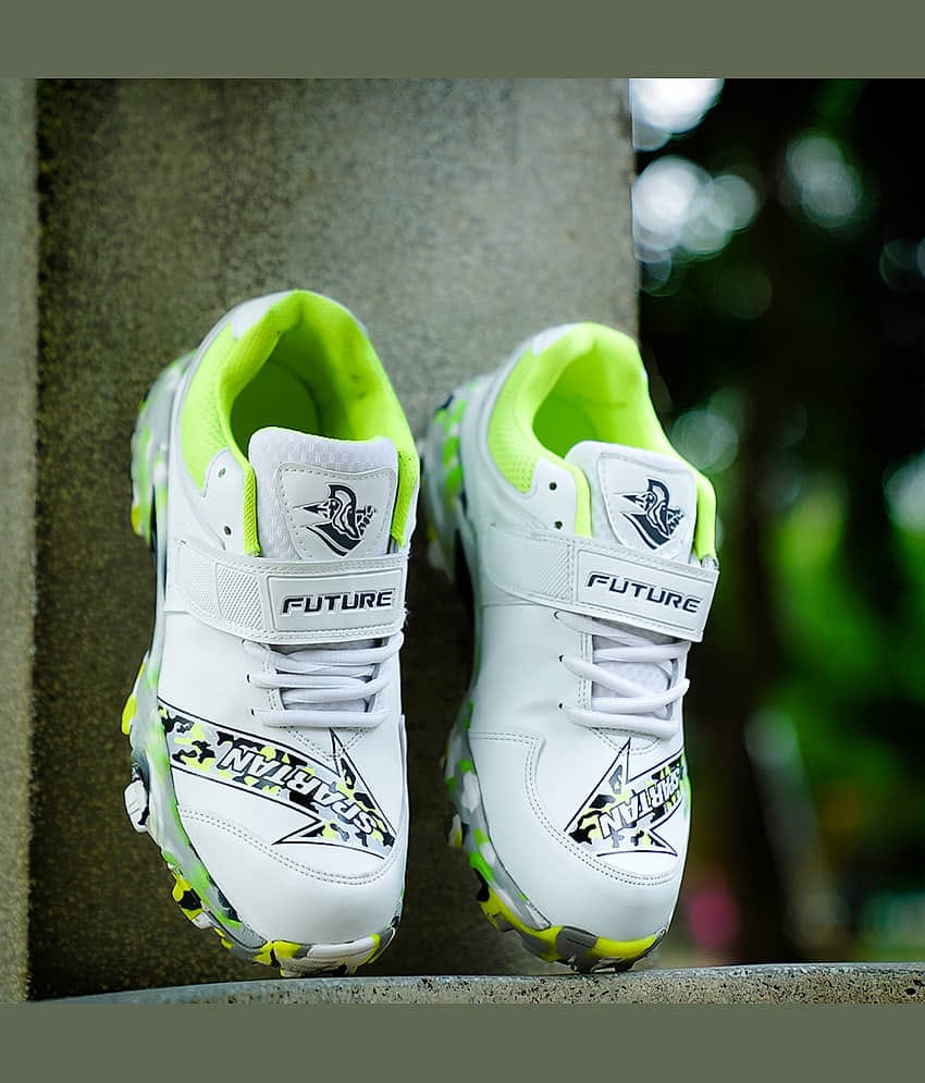 Spartan Spartan Future White Cricket Shoes