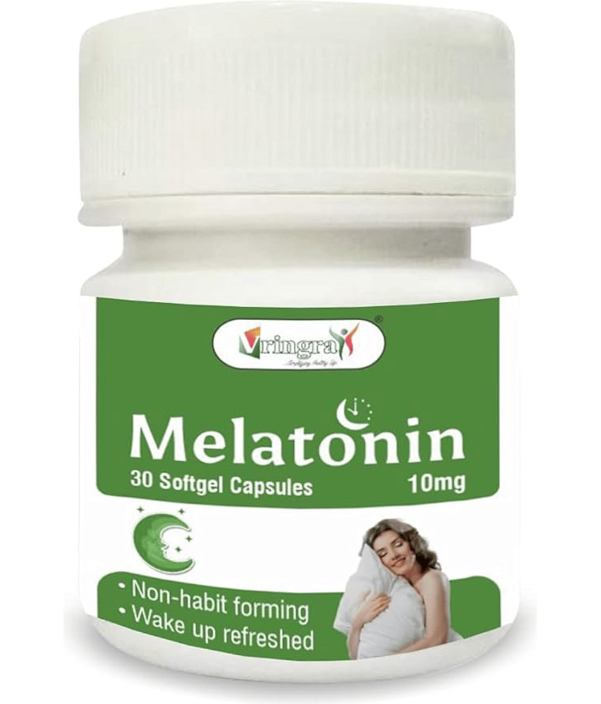 Vringra Melatonin Sleeping Pills Capsule 30 gm Pack of 1