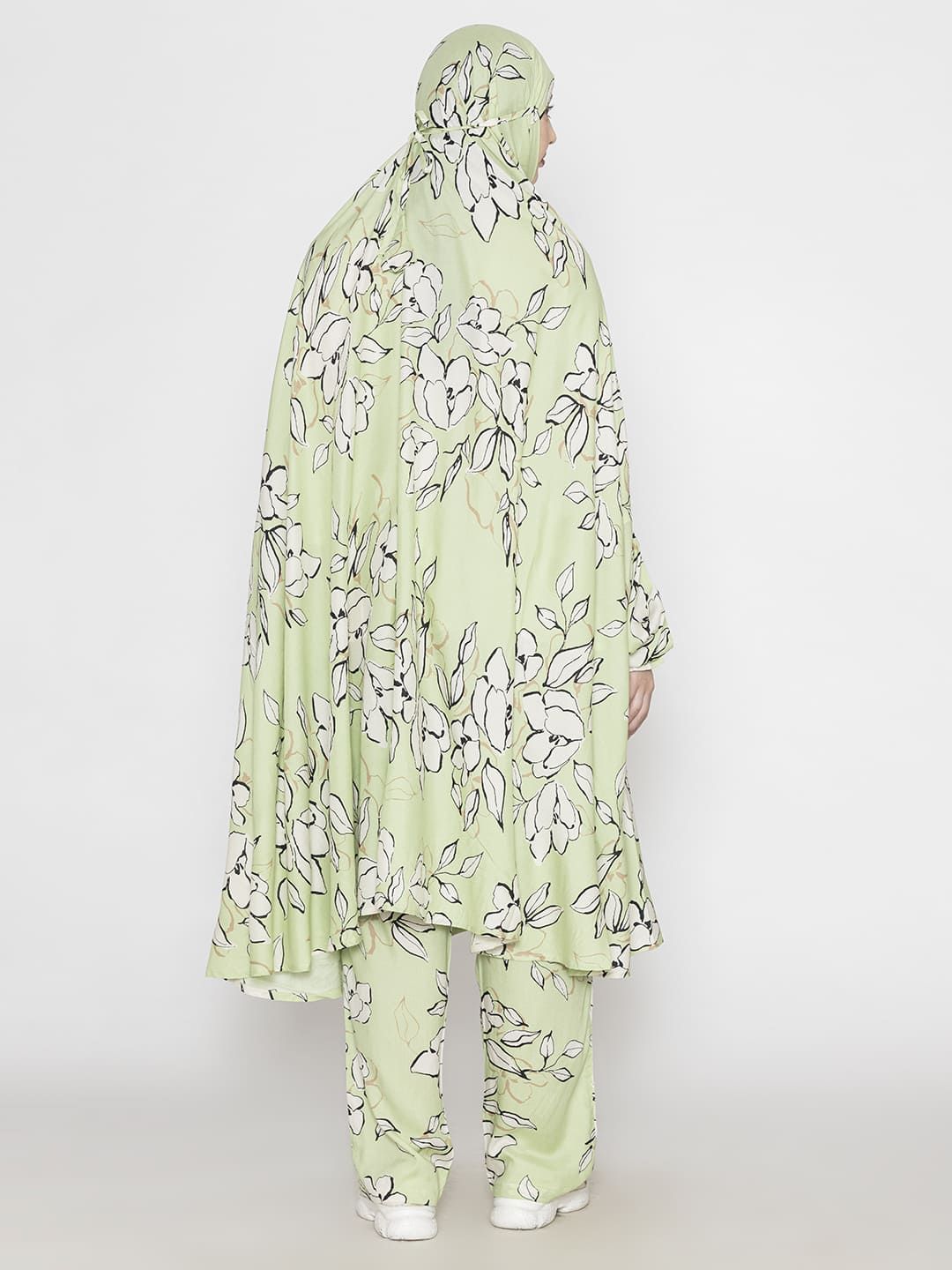 Jilbab Prayer Co-ords Set Pista-XS