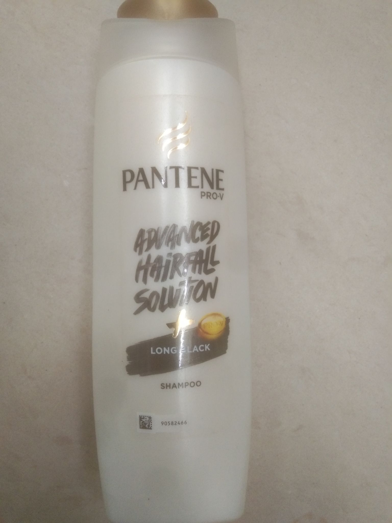 Pantene long black shampoo