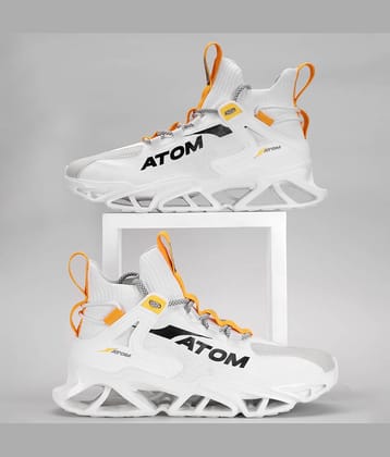 ATOM Hollow Man White Men's Sneakers