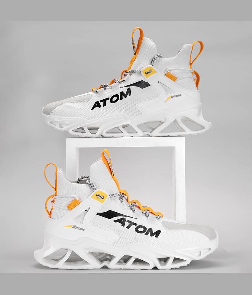 ATOM Hollow Man White Men's Sneakers