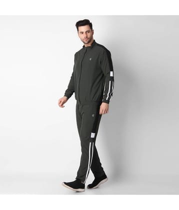 Forbro - Olive Green Polyester Regular Fit Men's Tracksuit ( Pack of 1 )