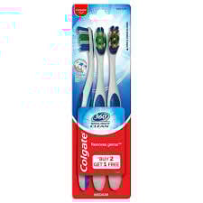 COLGATE 360 CLEAN TOOTH BRUSH 2+1P