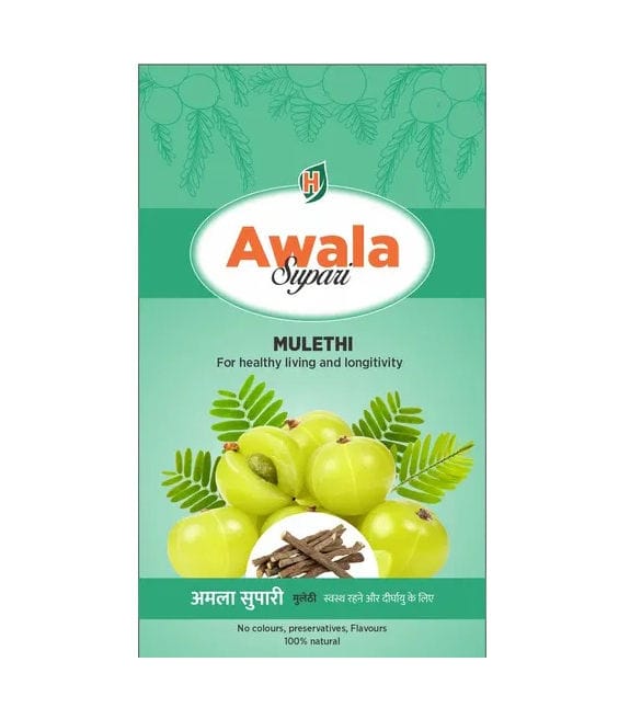 Hillarious Ayurveda Swasthika Awala Mulethi Supari, 20 gm