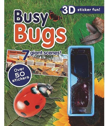 BUSY BUGS 3D STICKER FUN
