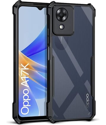 VAKIBO Plain Cases Compatible For Rubber Oppo A17K ( Pack of 1 )