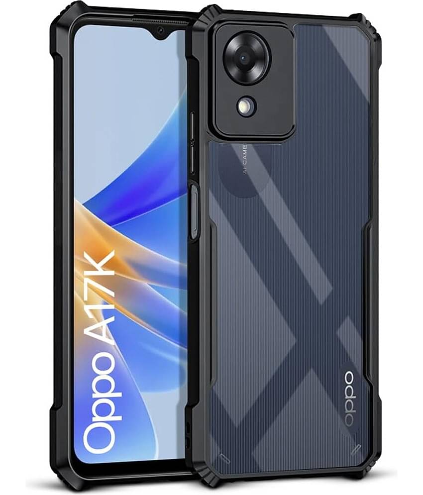 VAKIBO Plain Cases Compatible For Rubber Oppo A17K ( Pack of 1 )