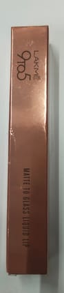 Lakme 9 to 5 Matte to glass liquid lip MR03 Vintage red 