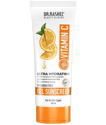 DR.RASHEL Vitamin C SPF 60 pa ++ Sunscreen for Sun Protection (50 ml) | Pack of 1