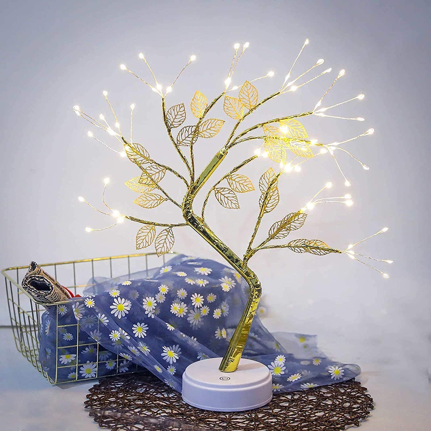 GLOWSERIE Stylish LED Tree Night Light  Luxury Home Décor Lamp