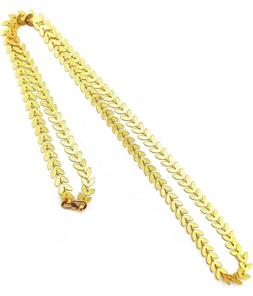 Jewarhaat Gold Plated Chain ( Set of 1 )