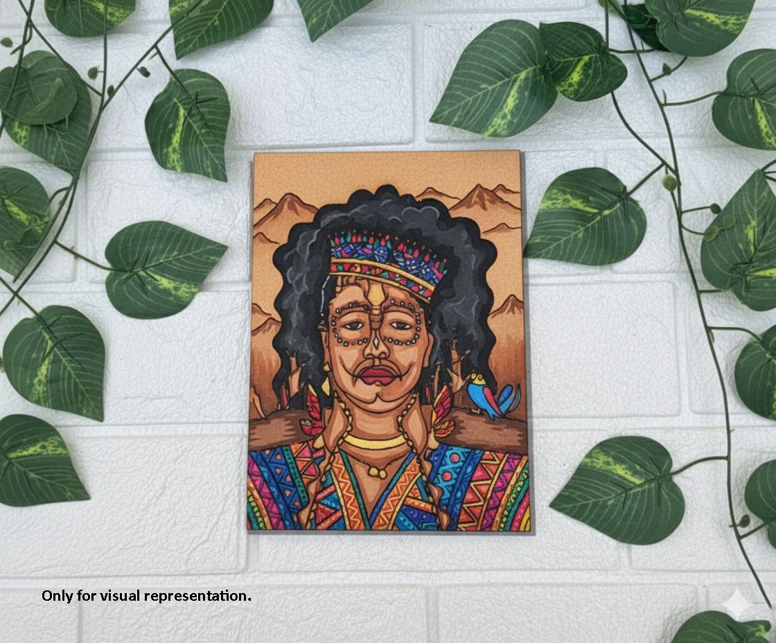 Dbeautify's DIY Tribal Portrait Painting – Ethnic Man