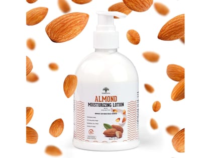 Almond Moisturizing Lotion with shea butter Vitamin E and Coconut oil 300ml