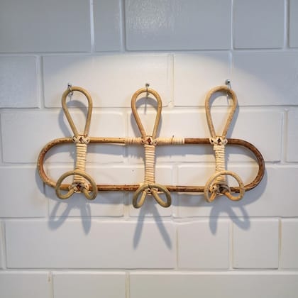 Rattan Clothes Hanger for Garments Rattan Clothes Hanger for Garments