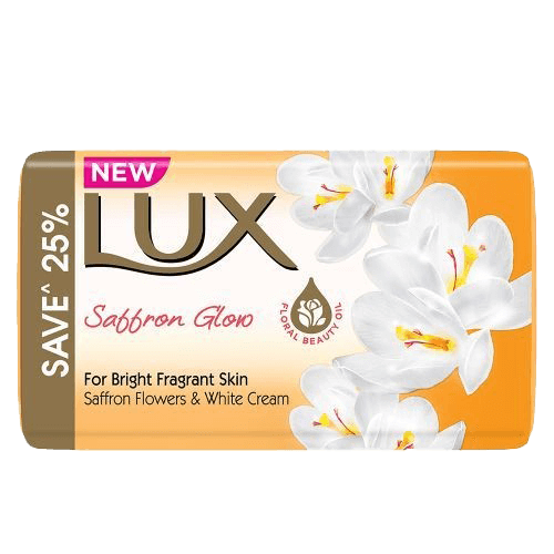 Lux Bathing Soap Saffron Glow Rs.10/-