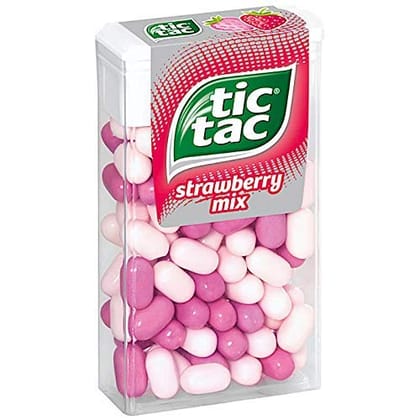 Tic Tac Strawberry Mix, 15 gm