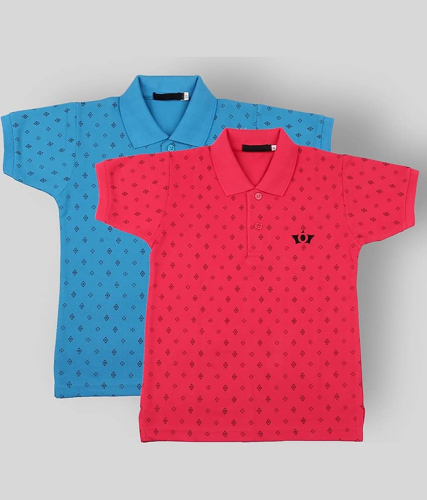 NEUVIN Pack of 3 Boys Cotton T-Shirt ( Multi Color )