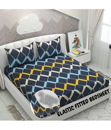 Apala Microfiber Double Bedsheet ( Multicolor )