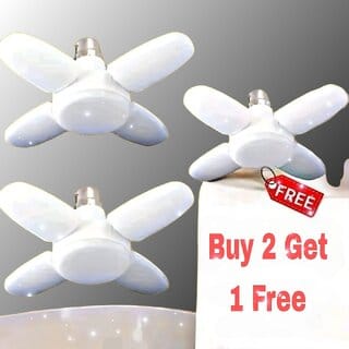 Charkee 25W High Brightness Cool Day Light Led Bulb (Pack Of 3)