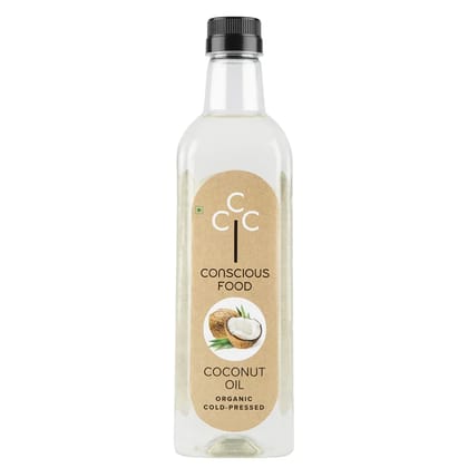 Conscious Food Coconut Oil Organic & Cold Pressed 500ml Organic