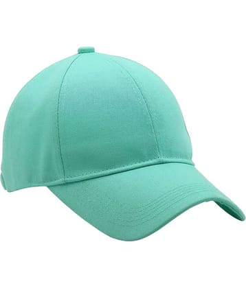 Zacharias - 100% Cotton Blue Men's Cap ( Pack of 1 )