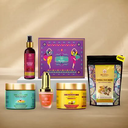 Face Care Combo for Dry and Dull Skin-in