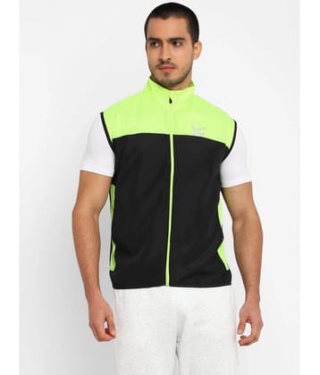 YUUKI - Black Polyester Regular Fit Mens Quilted & Bomber Jacket ( Pack of 1 ) - None