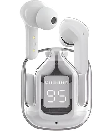 Tecsox Ultrapod In Ear Bluetooth Earbuds | 5 Hr PlayTime | IPX4(Splash Proof) Powerfull Bass TWS-Bluetooth Headphone V 5.1 Blue