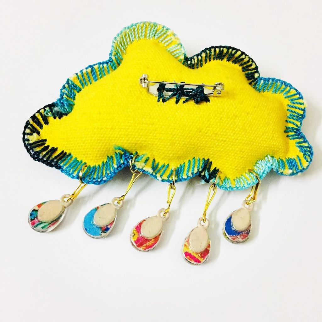 Rainy Day Brooch