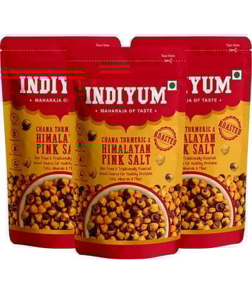 Indiyum Chana Turmeric & Himalayan Pink Salt 120gm (Pack of 3)