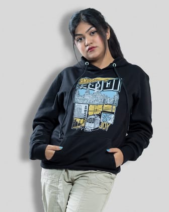 Kolkata (Hoodie)-Black / S