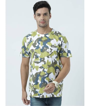 Huetrap Pack of 1 Cotton Regular Fit Men's T-Shirt ( White )