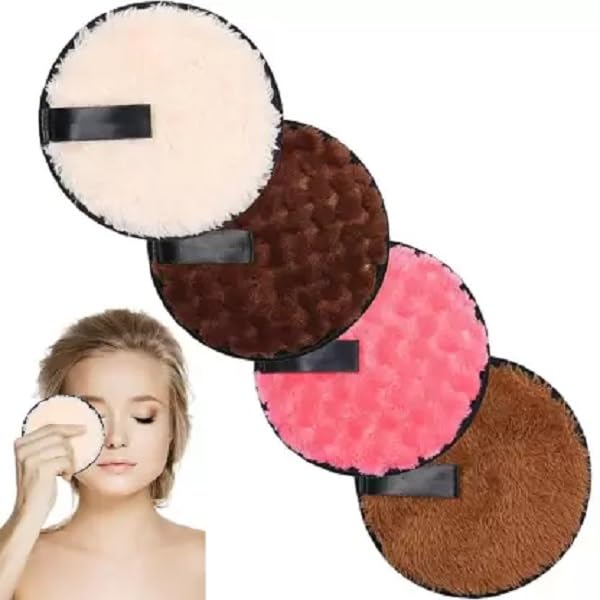 Soft Makeup Remover Pads Microfiber Wipes Heavy, Washable Removal Makeup Remover - Makeup - Remover | Buy online on ZillyBuy