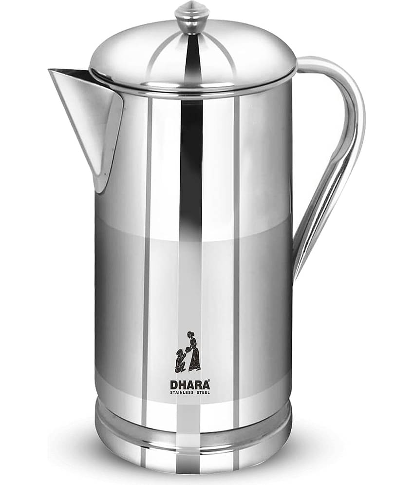 Dhara Stainless Steel Slimline jug 1500 Stainless Steel Jugs 1500 mL