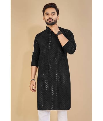 Balaji's - Purple Cotton Men's Regular Kurta ( Pack of 1 )