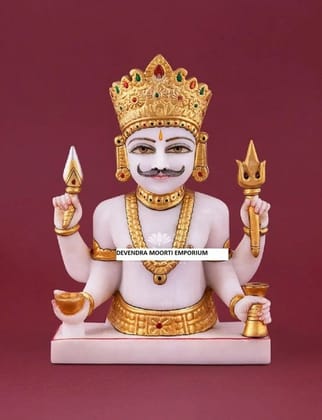 Marble Nakoda Bheruji Idol, Home Marble Nakoda Bheruji Idol, Home