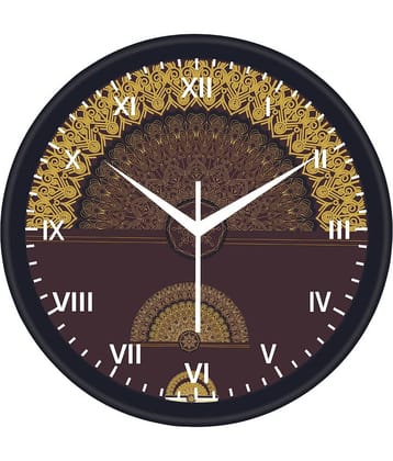 Trendy Homes Circular Analog Wall Clock