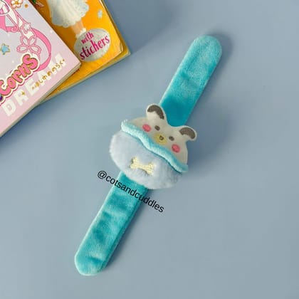 Cute Design Soft Plush Slap Band for Kids (1pc)-1 pc (Random)