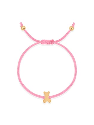 Be My Teddy Adjustable Yellow Gold Bracelet For Her